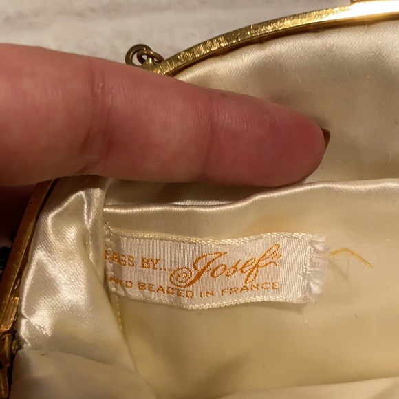 Bags Vintage Hand Beaded Josef Clutch Bag Poshmark